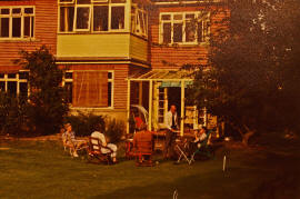 Earliest memory?Playing croquet at Woodlands when Britain still ruled the waves - my Grandfather and Father both Royal Navy Captains taking 6 o'clock refreshments.